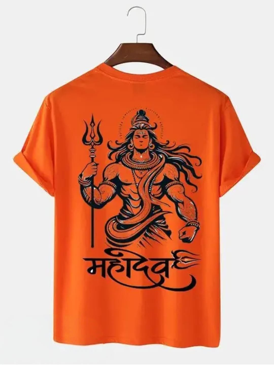 ISHA FASHION ENTERPRISES- (KIDS- MAHADEV_OR HAR HAR MAHADEV, KAWAD YATRA HAR HAR MAHADEV T-SHIRT PRINTED
