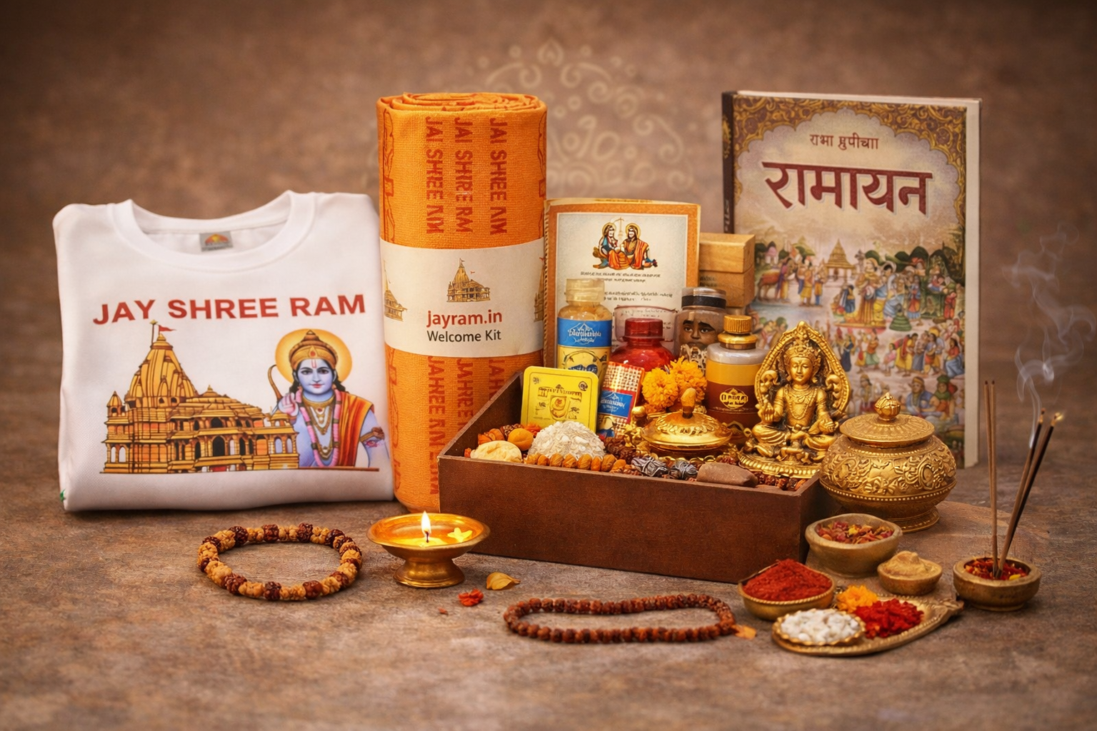 Shri Ram Pooja 108 items Kit