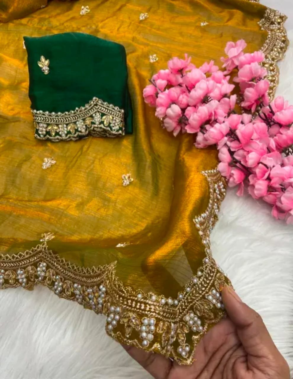 Bhavika Partyware Desginer Saree