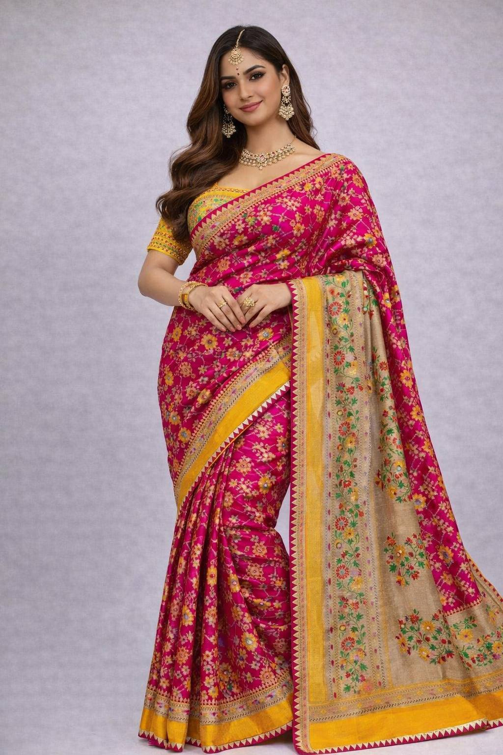 Pashmina Printed Saree